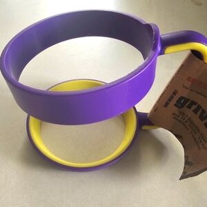 Purple and Yellow Mug Holder